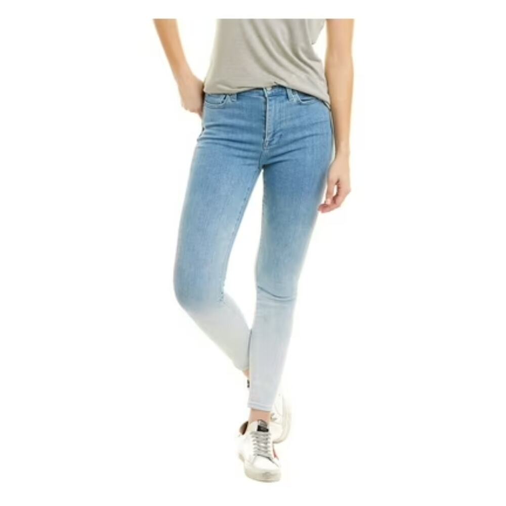 NWT 7 For All Mankind The Ankle Super Skinny Jeans Ombre Sunstripe High-Rise 29